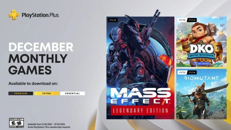 Free Games December PS Plus