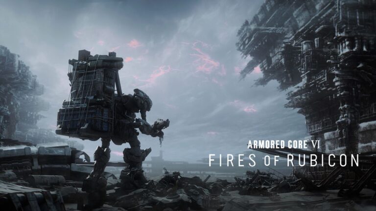 Promotional image for the newly announced Armored Core 6.