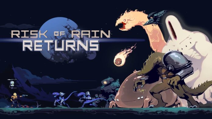 Risk of Rain Returns feature image Main screen for Risk of Rain Returns, coming out in 2023.