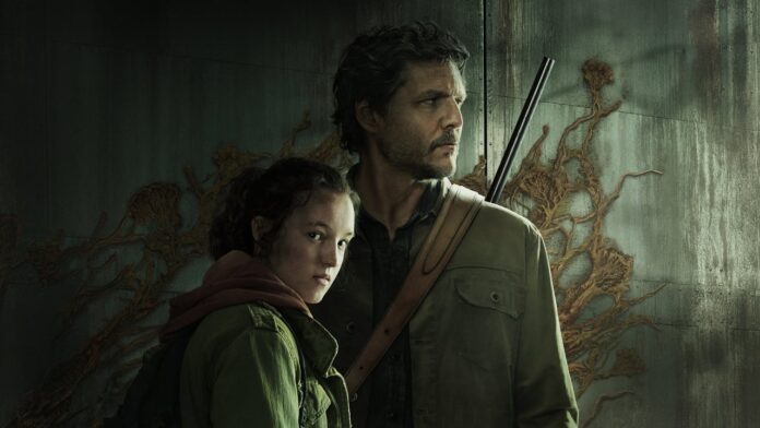 Last of Us feature image Promotion poster for The Last of Us TV show.