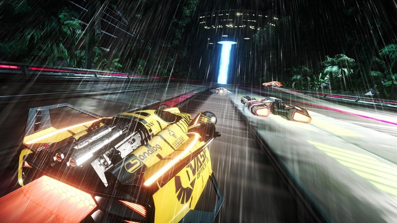 Gorgeous gameplay shot from Fast RMX.