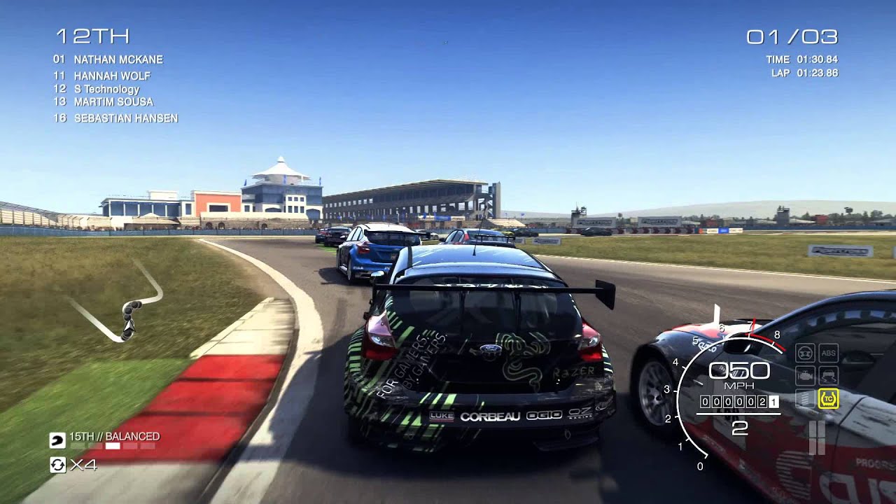 Gameplay screenshot from GRID Autosport.