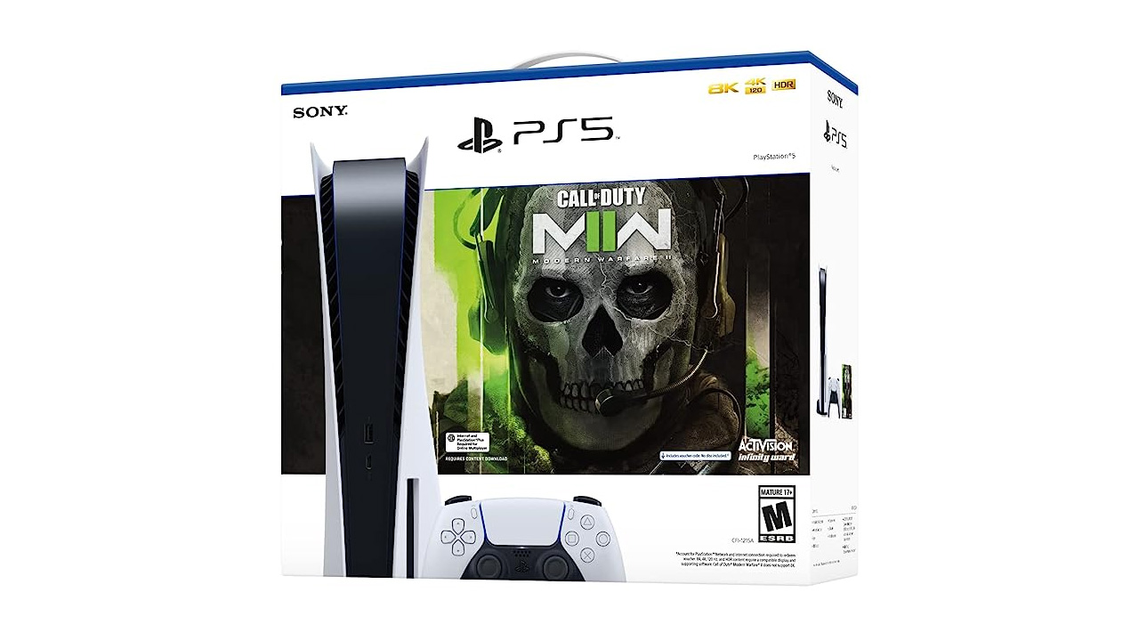 amazon ps5 call of duty modern warfare II bundle