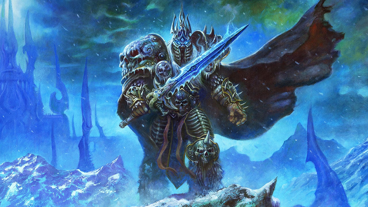 Arthas, the main Death Knight that you can play as in Hearthstone.