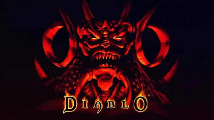 Diablo Feature Image Main logo from the first Diablo game.