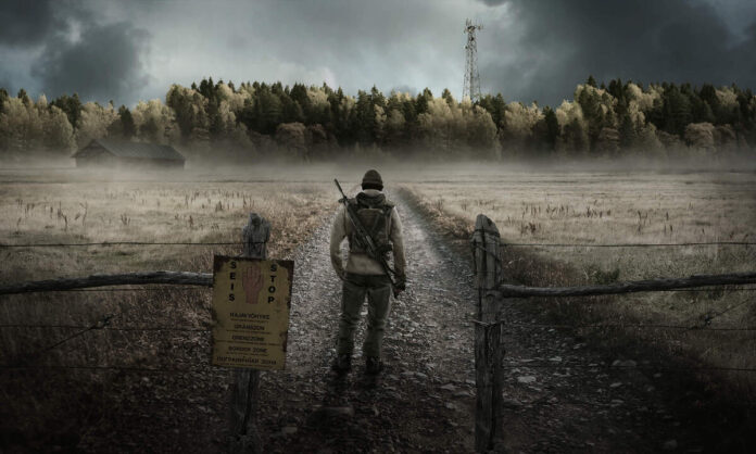 Road to Vostok screenshot of a player overlooking a forest.