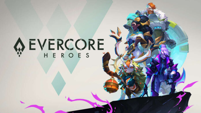 Evercore Heroes Feature Image Main promotional poster for upcoming game Evercore Heroes.