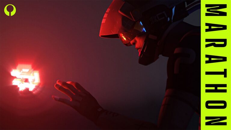 One of the first promotional images for upcoming extraction shooter Marathon.