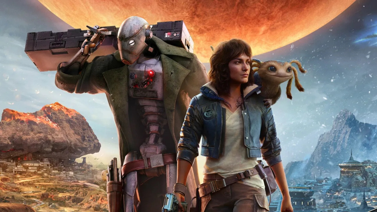 One of the first promotional images for Star Wars Outlaws.