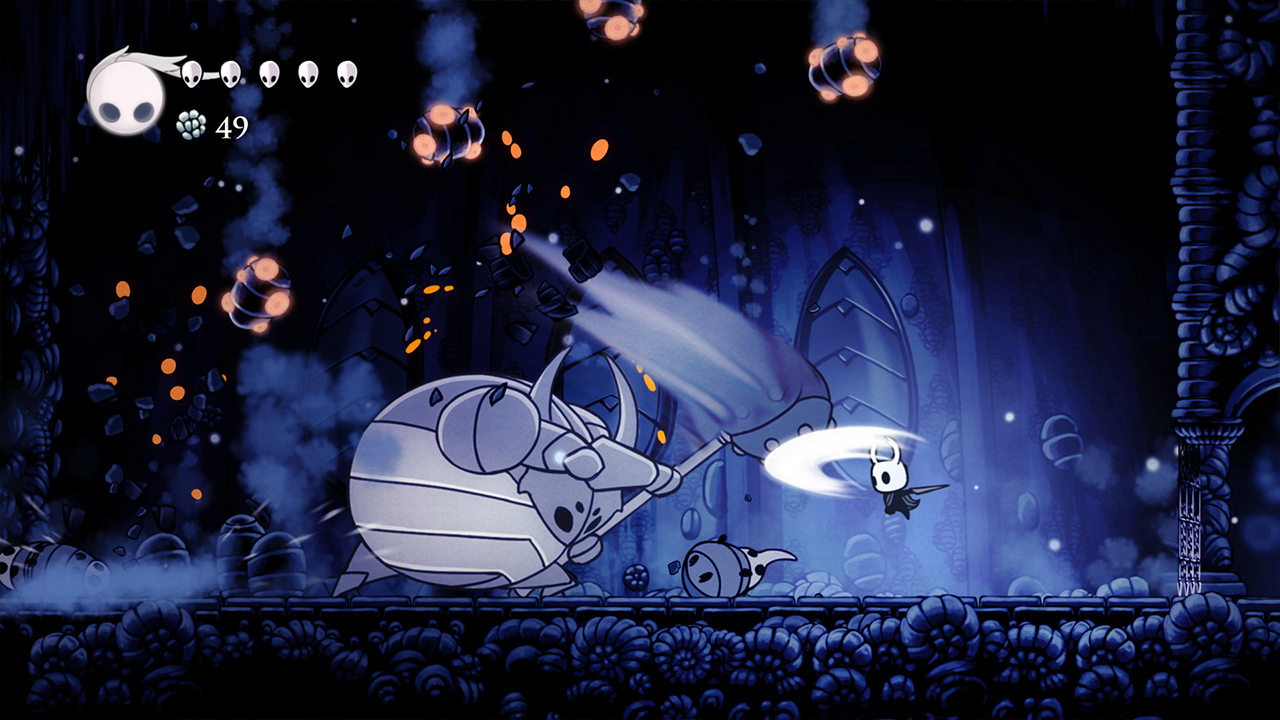 Hollow Knight made with Unity