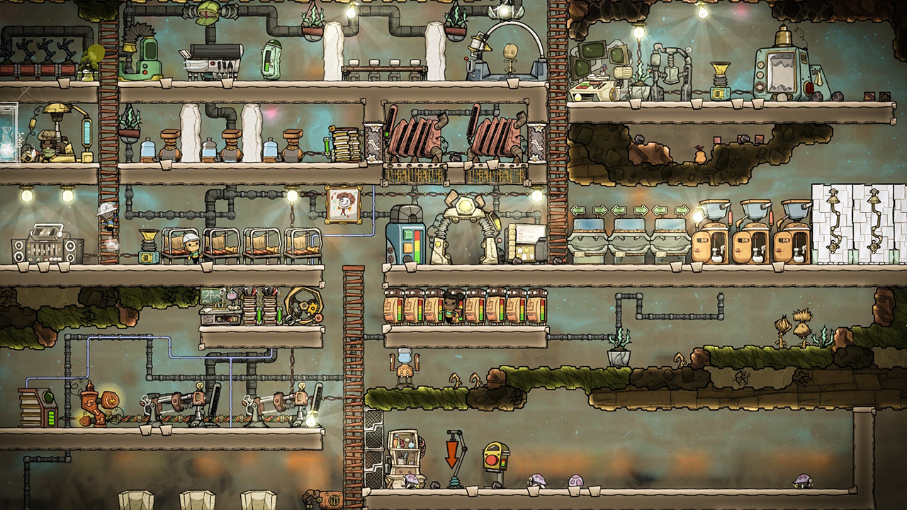 Oxygen Not Included made with Unity