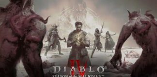 Main promo image for Diablo 4's upcoming Season of the Malignant.