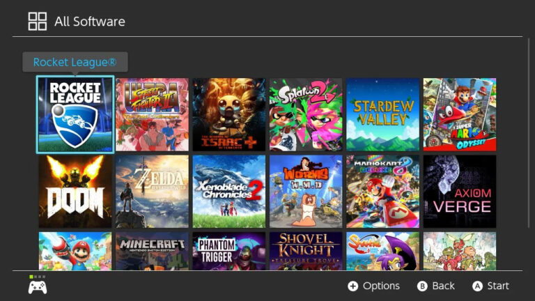 Learn how to access the Nintendo eShop and manage your games library.