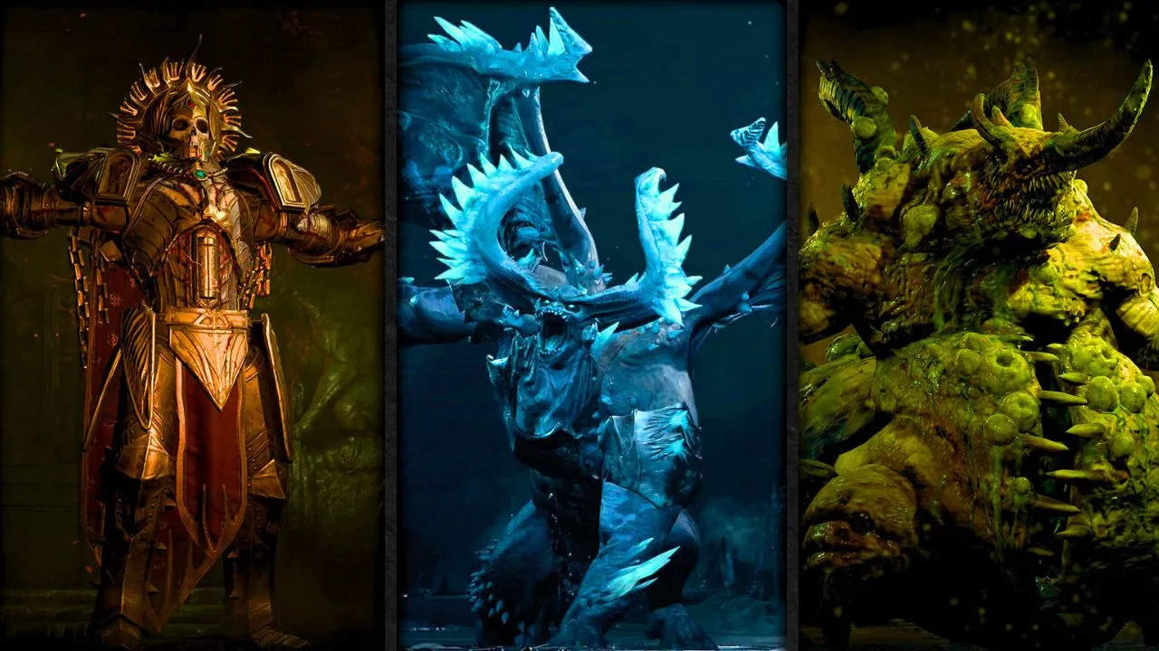 A look at just some of the new Endgame Bosses that you can face in Season 2 of Diablo 4.